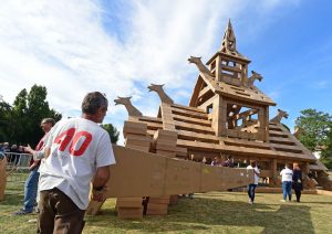 Cardboard castle