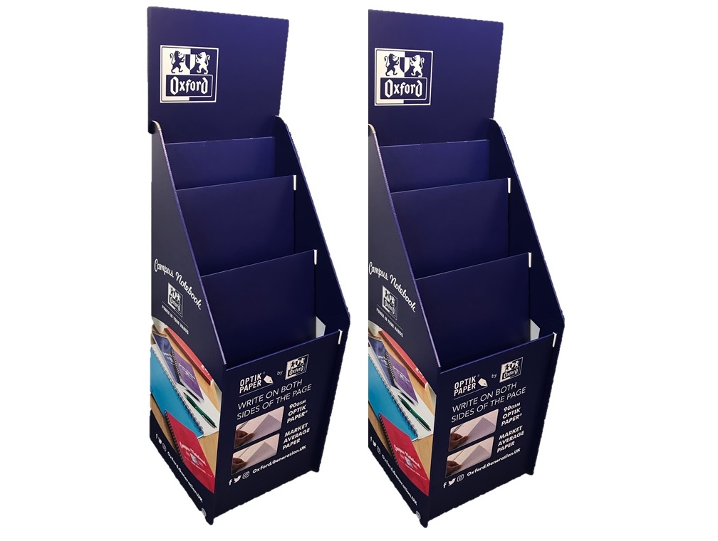 Point of sale cardboard displays by Caps Cases.